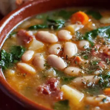 Cuban White Bean Soup (Caldo Gallego)
