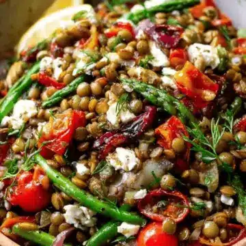 Mediterranean Lentil Salad