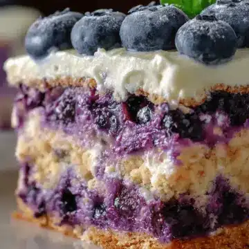 Nova Scotia Blueberry Cream Cake