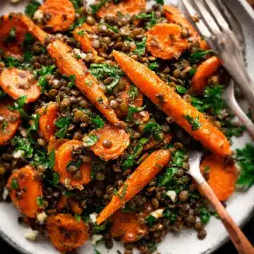 Moroccan Carrot and Lentil Salad