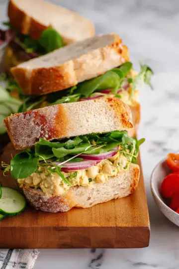 Chickpea Salad Sandwich