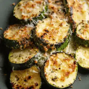Roasted Zucchini with Parmesan