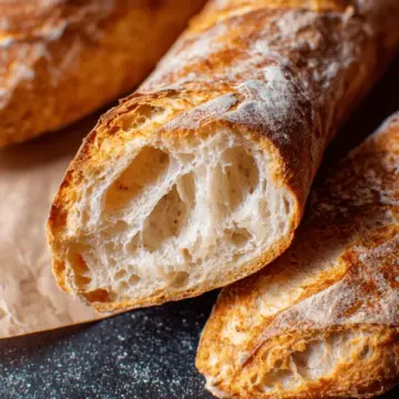 Baguette (The Easiest Recipe)
