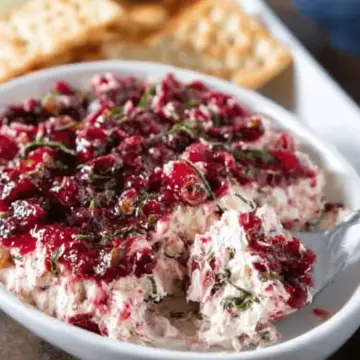 Cranberry-Jalapeno Cream Cheese Dip