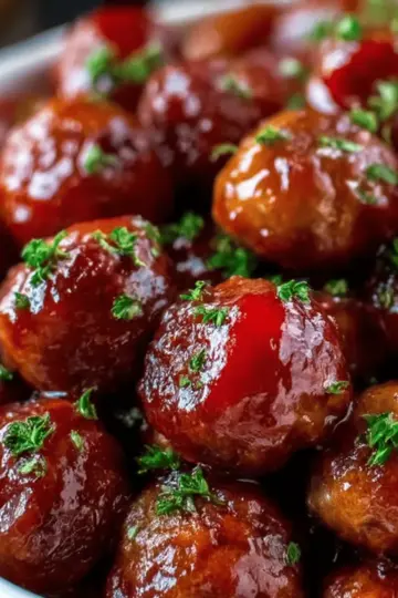 Cranberry Meatballs