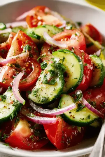 Cucumber Tomato Salad