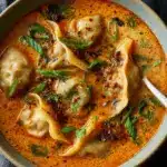 Coconut Curry Soup with Dumplings