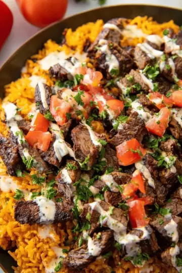 Steak & Queso Rice