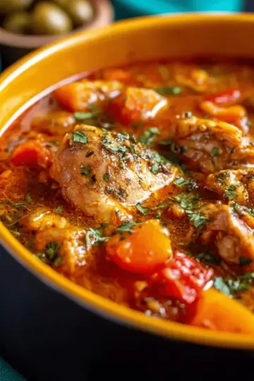 Pollo Guisado (Puerto Rican Chicken Stew)
