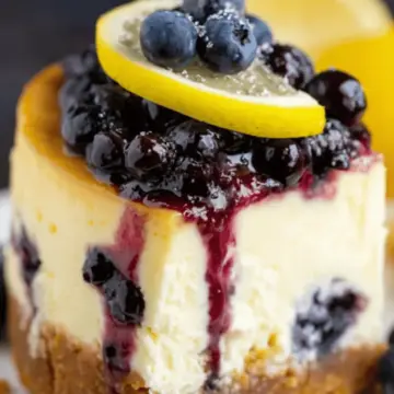 Lemon Blueberry Cheesecake
