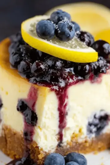 Lemon Blueberry Cheesecake