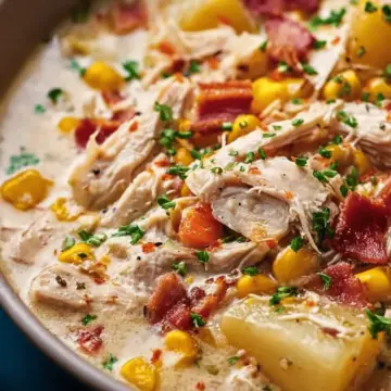 Slow Cooker Chicken Corn Chowder