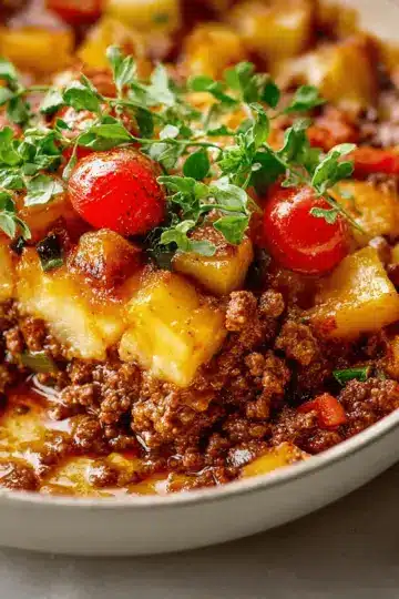 Ground Beef and Potatoes