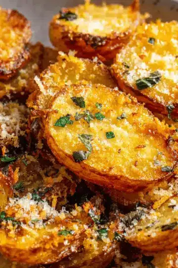 Crispy Parmesan Potatoes