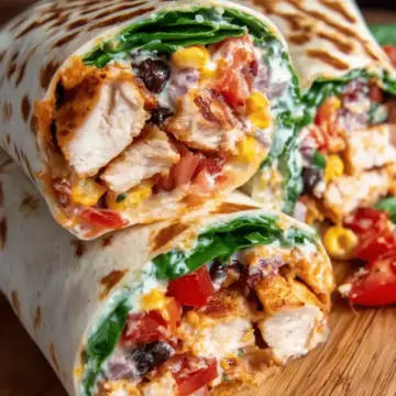 Southwest Chicken Wrap
