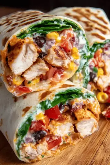 Southwest Chicken Wrap