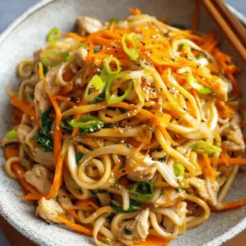 Easy Chicken Lo Mein