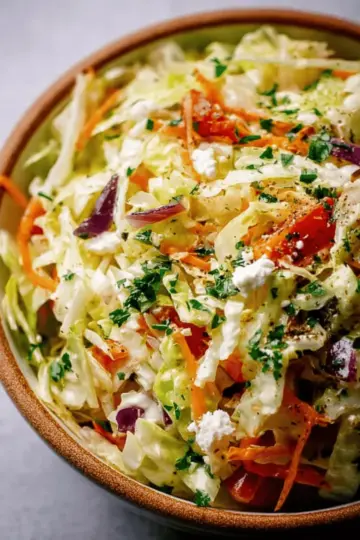 Greek Cabbage Salad
