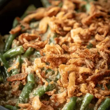 Crockpot Green Bean Casserole