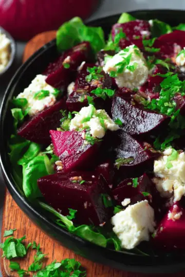 Beetroot and Feta Cheese Salad