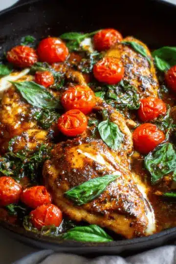 One Pan Balsamic Chicken