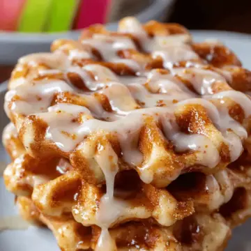 Apple Fritter Waffle Donuts