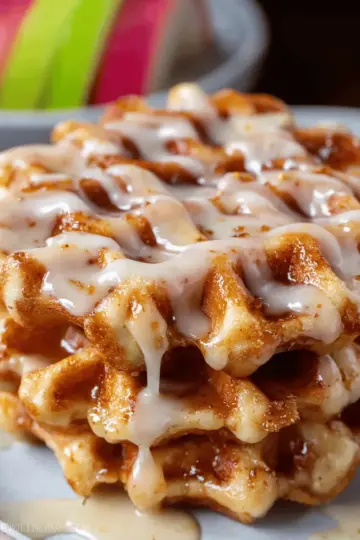 Apple Fritter Waffle Donuts