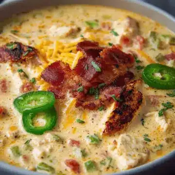 Jalapeno Popper Chicken Soup