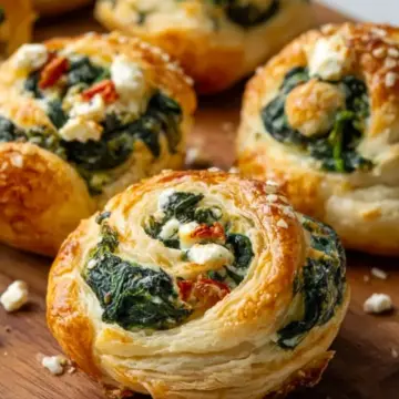 Spinach Puffs (Cheesy Feta and Ricotta)