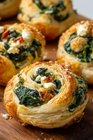 Spinach Puffs (Cheesy Feta and Ricotta)