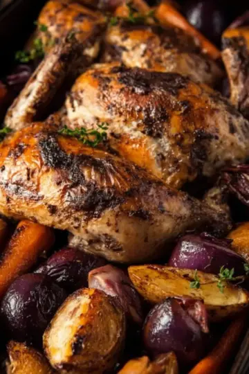 Red Wine Roast Chicken Recipe