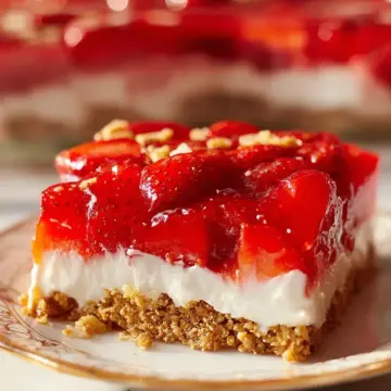 Strawberry Pretzel Salad