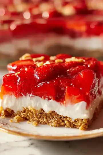 Strawberry Pretzel Salad