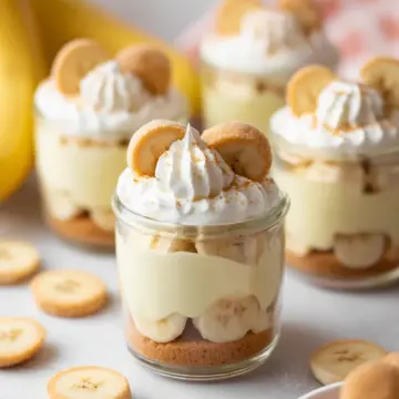 Homemade Banana Pudding Cups