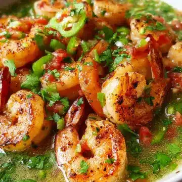 Shrimps in Culichi Salsa