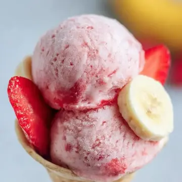 Ingredient Strawberry Banana Ice Cream