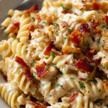 Chicken Bacon Ranch Pasta