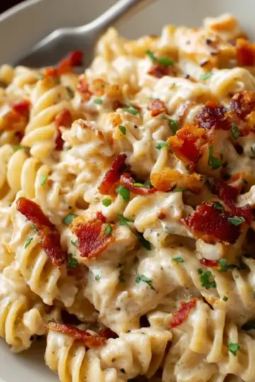 Chicken Bacon Ranch Pasta
