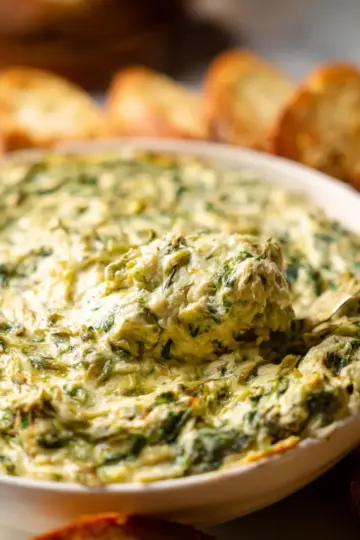 The Best & Easiest Vegan Spinach Artichoke Dip