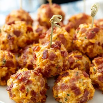 Mini Bacon Ranch Cheeseballs