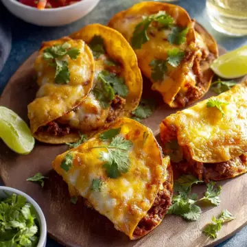 Cheesy Baked Tacos