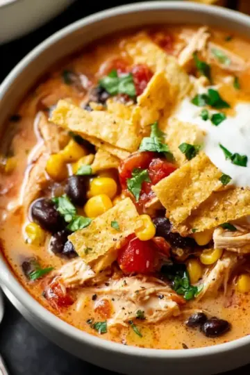 Easy Chicken Taco Soup