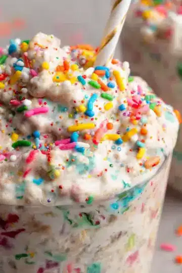 Cake Batter Overnight Oats