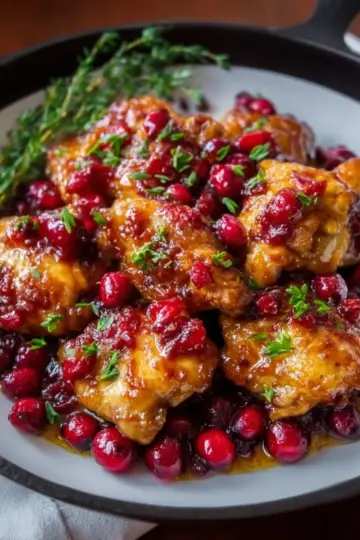 Cranberry Orange Chicken