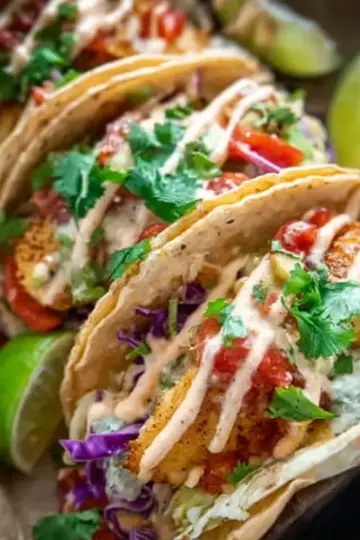 Fish Tacos Recipe with Best Fish Taco Sauce!
