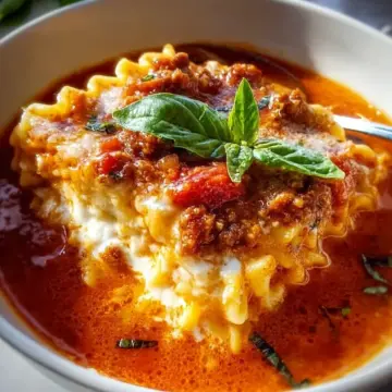 Lasagna Soup