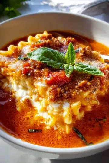 Lasagna Soup