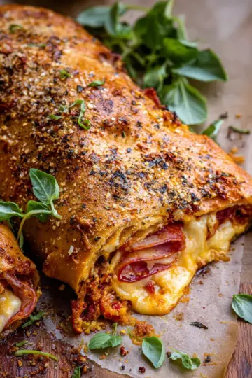 Hot Italian Stromboli.