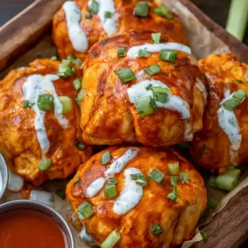 Buffalo Chicken Bombs