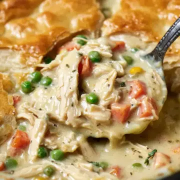 Healthy Crustless Chicken Pot Pie